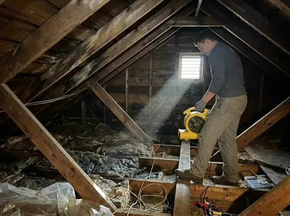attic-water-damage-drying-proc-007 — frequently asked questions, Emergency Water Extraction & 24/7 Flood Response in Arcola,…